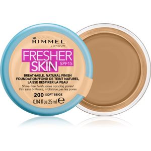 Rimmel Fresher Skin ultra könnyű make-up SPF 15 árnyalat 200 Soft Beige 25 ml