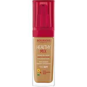 Bourjois Healthy Mix világosító hidratáló make-up 16 h árnyalat 57,5 Golden Caramel 30 ml
