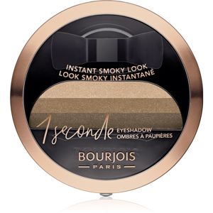 Bourjois 1 Seconde Szemhéjpúder az azonnali füstös sminkért árnyalat 02 Brun-ette a Dorée 3 g