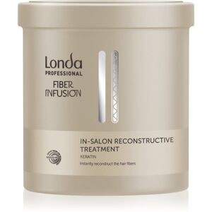 Londa Professional Fiber Infusion In-Salon Reconstructive Treatment helyreállító hajpakolás töredezett, károsult hajra keratinnal 750 ml