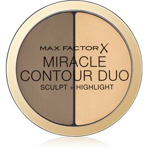 Max Factor Miracle Contour Duo Krémes bronzosító és highlighter