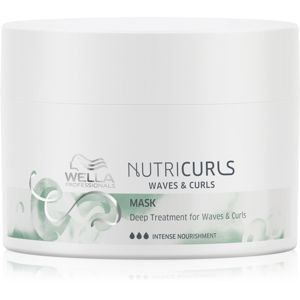 Wella Professionals Nutricurls Waves & Curls kisimító maszk a hullámos és göndör hajra 150 ml