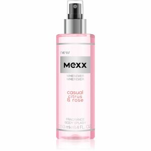 Mexx Whenever Wherever Casual Citrus & Rose frissítő test spray hölgyeknek 250 ml