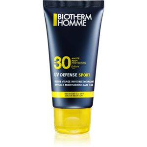Biotherm Homme UV Defense Sport napozó fluid az arcra SPF 30 50 ml