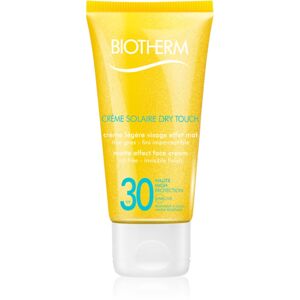Biotherm Crème Solaire Dry Touch mattító napozó krém az arcra SPF 30 50 ml