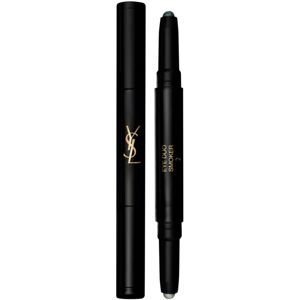 Yves Saint Laurent Eye Duo Smoker krémes szemhéjfestékek ceruzában árnyalat 2 Smoky Green 2 x 0,8 g