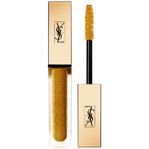 Yves Saint Laurent Vinyl Couture Mascara hosszabbító, göndörítő és dúsító szempillaspirál árnyalat 8 I'm The Fire - Gold Sparkle - Top Coat 6.7 ml