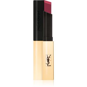 Yves Saint Laurent Rouge Pur Couture The Slim vékony mattító rúzs bőr hatással árnyalat 16 Rosewood Oddity 2,2 g
