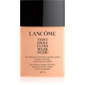 Lancôme Teint Idole Ultra Wear Nude könnyű mattító alapozó árnyalat 005 Beige Ivoire 40 ml