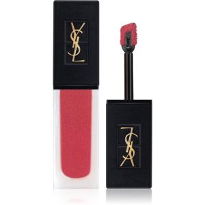 Yves Saint Laurent Tatouage Couture Velvet Cream magas pigmenttartalmú krémes rúzs matt hatással árnyalat 213 Pink Accomplice 6 ml