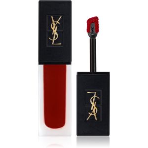 Yves Saint Laurent Tatouage Couture Velvet Cream magas pigmenttartalmú krémes rúzs matt hatással árnyalat 206 Club Bordeaux 6 ml