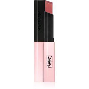 Yves Saint Laurent Rouge Pur Couture The Slim Glow Matte hidratáló matt rúzs fénnyel árnyalat 207 Illegal Rosy Nude 2 g