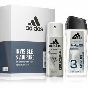 Adidas Invisible & Adipure ajándékszett uraknak
