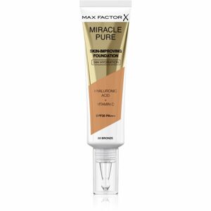 Max Factor Miracle Pure Skin hosszan tartó make-up SPF 30 árnyalat 80 Bronze 30 ml