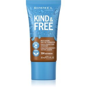 Rimmel Kind & Free könnyű hidratáló make-up árnyalat 504 Deep Mocha 30 ml