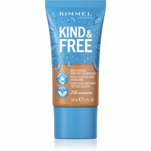 Rimmel Kind & Free könnyű hidratáló make-up árnyalat 210 Golden Beige 30 ml