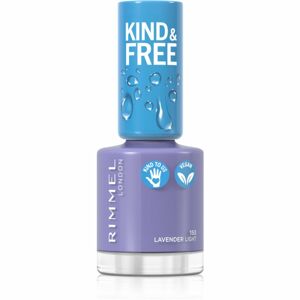 Rimmel Kind & Free körömlakk árnyalat 153 Lavender Light 8 ml
