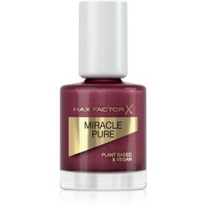 Max Factor Miracle Pure hosszantartó körömlakk árnyalat 373 Regal Garnet 12 ml