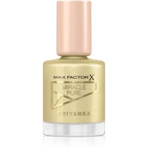 Max Factor x Priyanka Miracle Pure ápoló körömlakk árnyalat 714 Sunrise Glow 12 ml