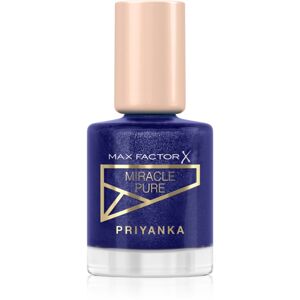 Max Factor x Priyanka Miracle Pure ápoló körömlakk árnyalat 830 Starry Night 12 ml