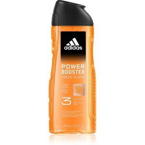 Adidas Power Booster energizáló tusfürdő gél 3 az 1-ben 400 ml