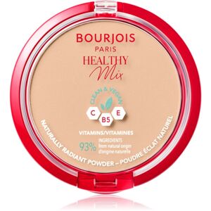 Bourjois Healthy Mix mattító púder a ragyogó bőrért árnyalat 04 Golden Beige 10 g