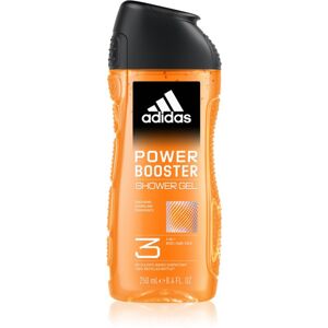 Adidas Power Booster energizáló tusfürdő gél 3 az 1-ben 250 ml