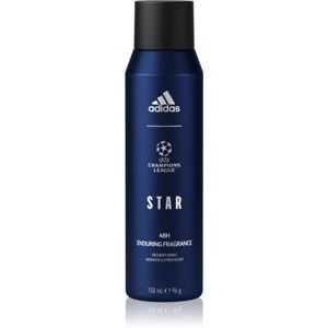 Adidas UEFA Champions League Star spray dezodor 48 órás hatás uraknak 150 ml