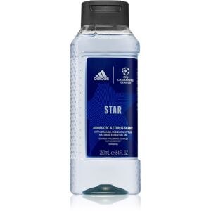 Adidas UEFA Champions League Star felfrissítő tusfürdő gél uraknak 250 ml