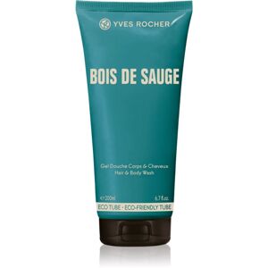 Yves Rocher Bois De Sauge tusfürdő gél testre és hajra uraknak 200 ml