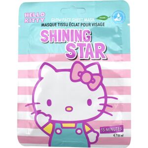 Hello Kitty Face Mask egyszer használatos fátyolmaszk arcra Shining Star 25 ml