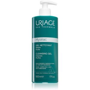 Uriage Hyséac Cleansing Gel lágy tisztító gél arcra és testre 500 ml