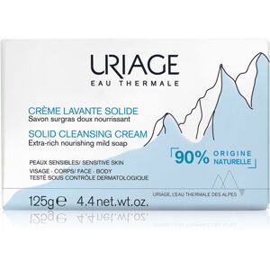 Uriage Hygiène Créme Lavante Solide finom állagú tisztító krém termálvízzel z francouzských Alp 125 g