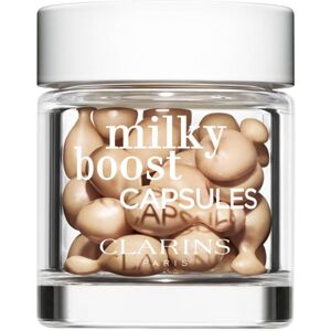 Clarins Milky Boost Capsules élénkítő make-up kapszulák árnyalat 02 30x0,2 ml