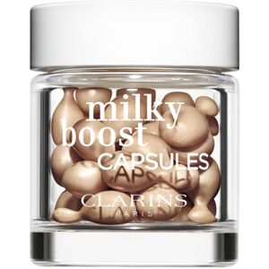 Clarins Milky Boost Capsules élénkítő make-up kapszulák árnyalat 3.5 30x0,2 ml
