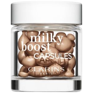 Clarins Milky Boost Capsules élénkítő make-up kapszulák árnyalat 06 30x0,2 ml