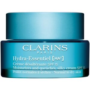 Clarins Hydra-Essentiel [HA²] Silky Cream SPF 15 selymesen gyengéd hidratáló krém SPF 15 50 ml