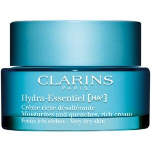 Clarins Hydra-Essentiel [HA²] Rich Cream gazdag hidratáló krém nagyon száraz bőrre 50 ml