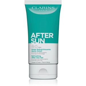Clarins After Sun Refreshing After Sun Gel nyugtató napozás utáni gél hosszabbítja a napbarnítottságot arcra és testre 150 ml