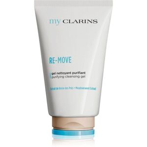 My Clarins Re-Move Purifying Cleansing Gel tisztító gél az arcbőrre a bőrhibákra 125 ml