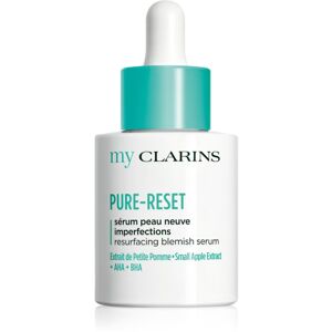 My Clarins Pure-Reset Resurfacing Blemish Serum regeneráló szérum az aknéra hajlamos zsíros bőrre 30 ml