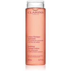 Clarins CL Cleansing Soothing Toning Lotion tisztító és nyugtató toner az érzékeny száraz bőrre 200 ml