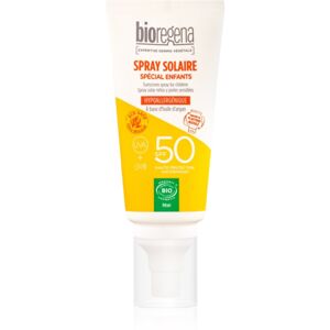 Bioregena Spray Solaire védő ápolás a káros napsugarakkal szemben gyermekeknek SPF 50 90 ml