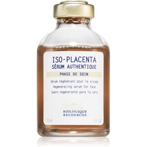 Biologique Recherche ISO-PLACENTA Sérum Authentique kijavítása és megújítása az aknés bőr apró hibáit 30 ml