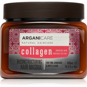 Arganicare Collagen Reconstructuring Hair Masque regeneráló hajmasz 500 ml