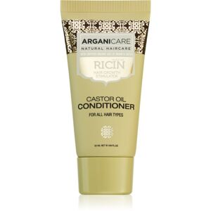 Arganicare Ricin hidratáló és tápláló kondicionáló a haj növekedésének elősegítésére minden hajtípusra 50 ml