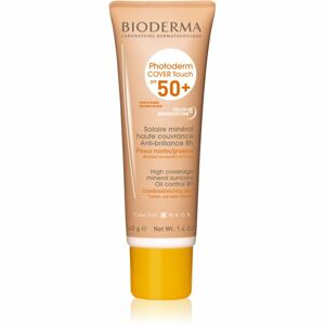 Bioderma Photoderm Cover Touch védő make-up SPF 50+ árnyalat Golden Colour 40 g