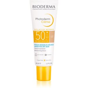 Bioderma Photoderm Créme védő tonizáló krém arcra SPF 50+ árnyalat Light 40 ml