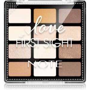 Note Cosmetique Love At First Sight szemhéjfesték paletta 201 Daily Routine