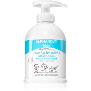 Alphanova Kids Wash Your Hands! kéztisztító gél gyermekeknek 300 ml